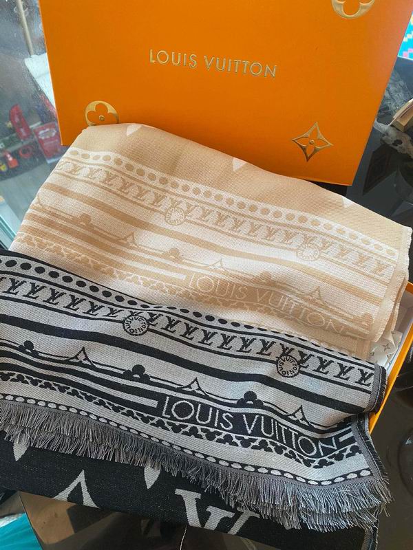 LV scarf 200X70cm 70%羊毛30%真丝 E111614